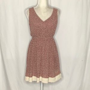 Double Zero Pink Polka Dot Dress